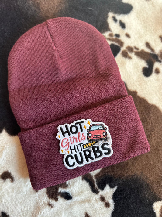 Hot Girls Hit Curbs Beanie