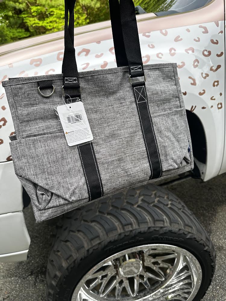 Grey Tote Bag