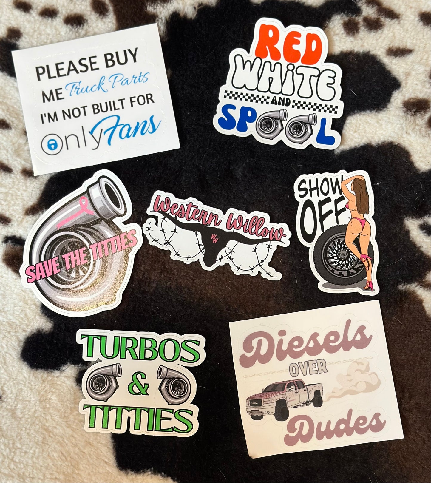 Truck Enthusiast Sticker Pack