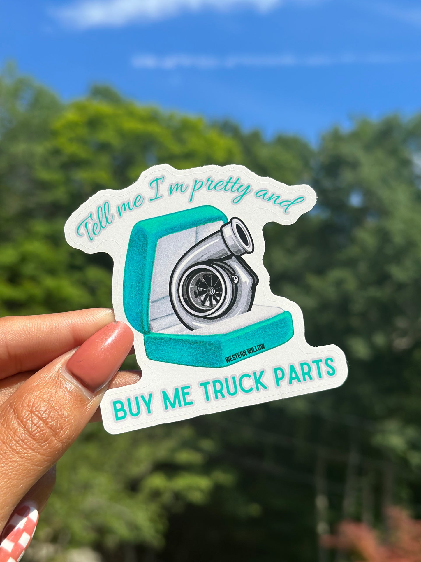 Buy Me Truck Parts Sticker