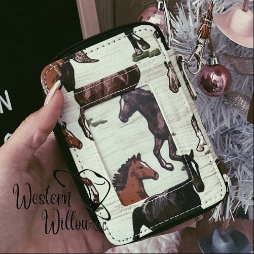 Wild Horses Wristlet