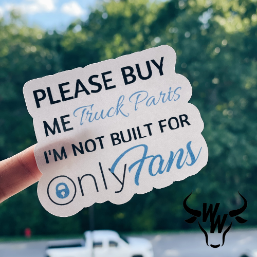 Only Truck Parts Sticker